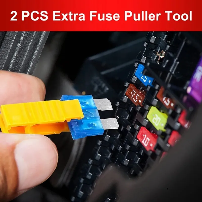 272pcs Automotive Car Fuses Kit Auto Blade Fuse Assortment Set Standard/Mini/Low Profile for Boat Truck SUV