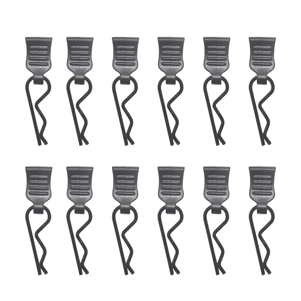 12PCS/20PCS/30PCS RC Car Parts Body Shell Clips Buckle for 1/20 1/24 Vehicles Models Spare Universal Accessories