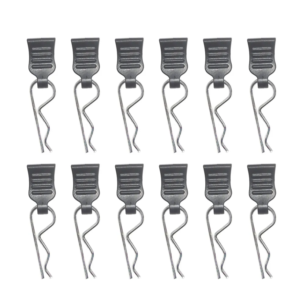 12PCS/20PCS/30PCS RC Car Parts Body Shell Clips Buckle for 1/20 1/24 Vehicles Models Spare Universal Accessories