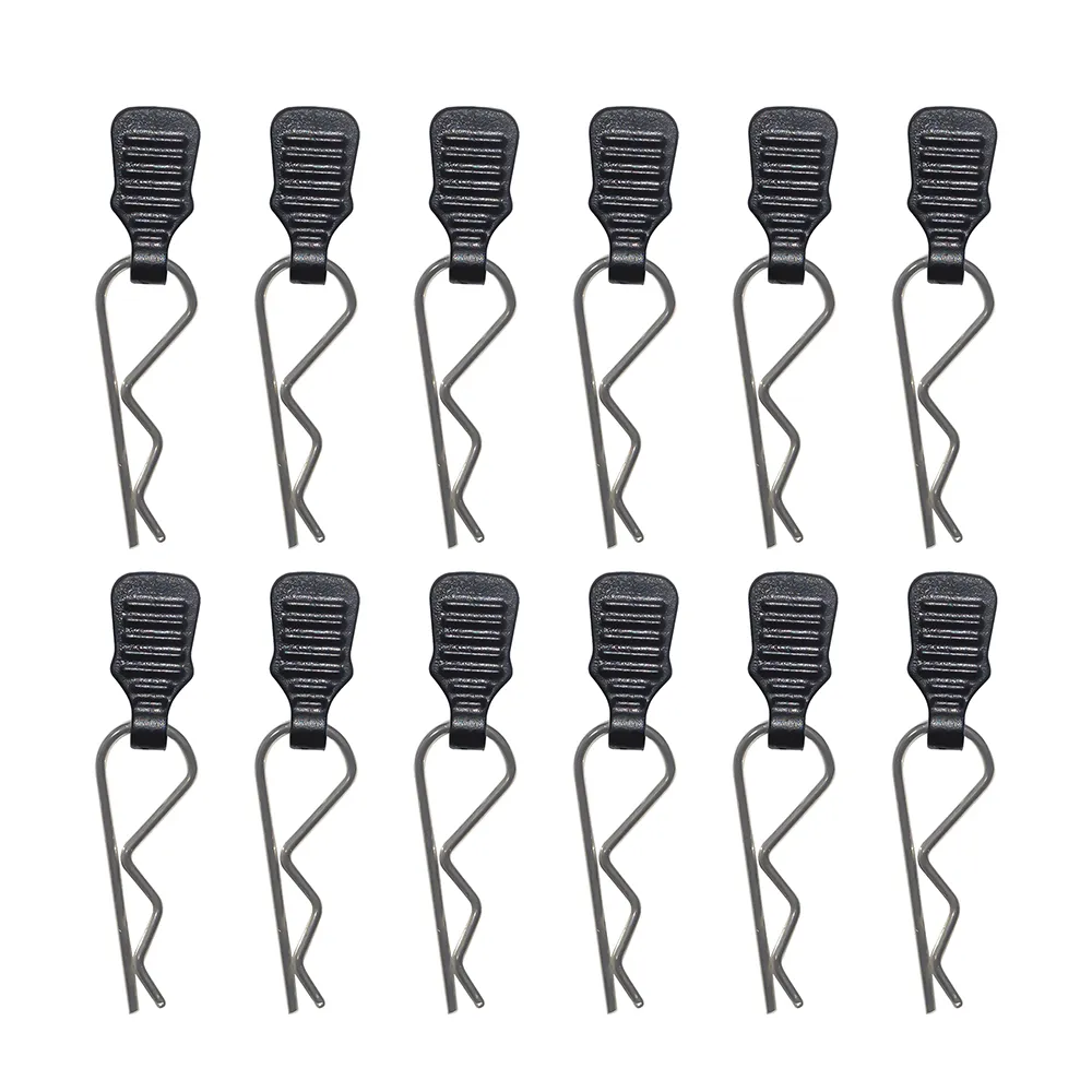 12PCS/20PCS/30PCS RC Car Parts Body Shell Clips Buckle for 1/20 1/24 Vehicles Models Spare Universal Accessories