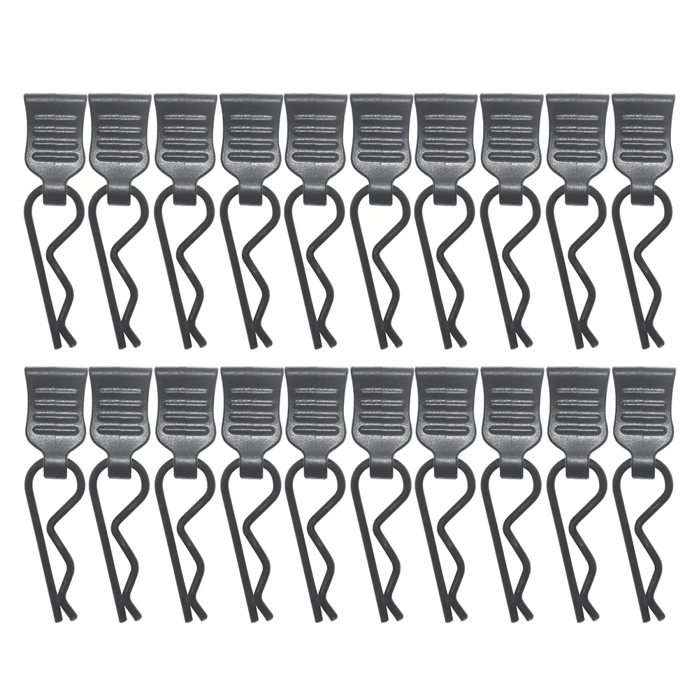 12PCS/20PCS/30PCS RC Car Parts Body Shell Clips Buckle for 1/20 1/24 Vehicles Models Spare Universal Accessories