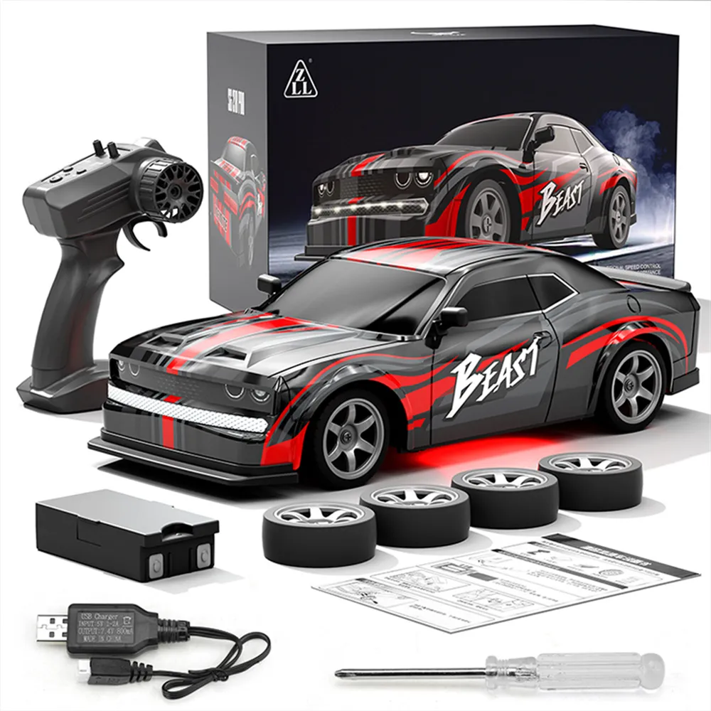 ZLL SG218 PRO 1/16 2.4G 4WD RC Car Drift On-Road High Speed Racing LED Light Semi Proportionnel Véhicules Modèle RTR Jouets ZLL SG218 PRO 1/16 2.4G 4WD RC Car Drift On-Road High Speed Racing LED Light Semi Proportionnel Véhicules Modèle RTR Jouets