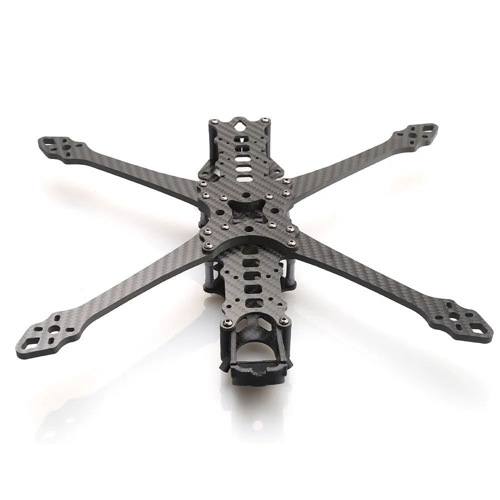 Poisonous Bees 7 Inch 305mm Wheelbase 5mm Arm Carbon Fiber Frame Kit for DIY Long Range RC FPV Racing Drone Poisonous Bees 7 Inch 305mm Wheelbase 5mm Arm Carbon Fiber Frame Kit for DIY Long Range RC FPV Racing Drone