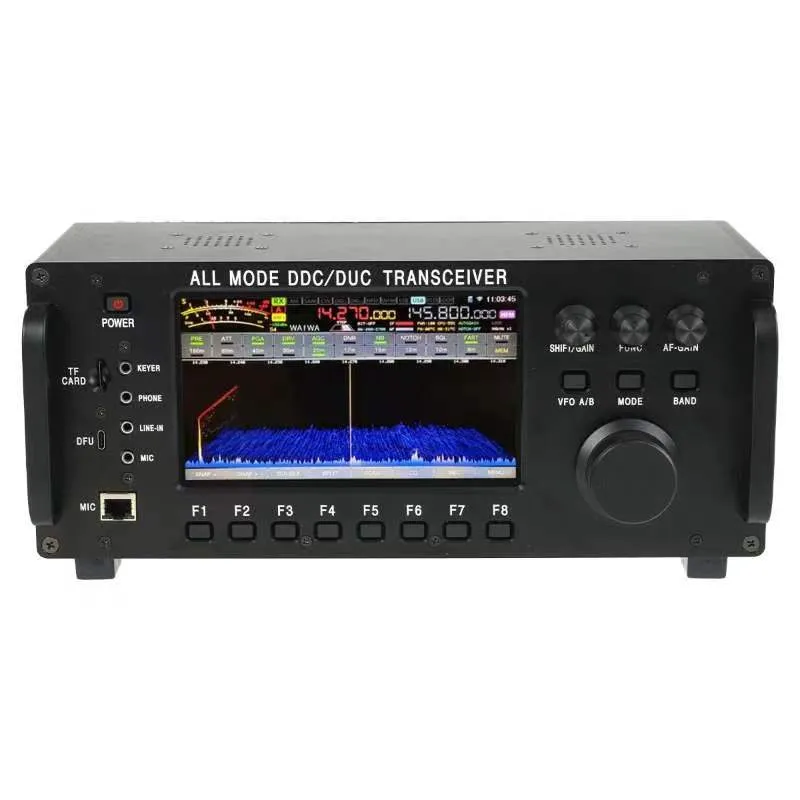 100W 0-750MHz HF+UV Wolf All Mode DDC/DUC Transceiver Radio SDR Transceiver Mobile Radio