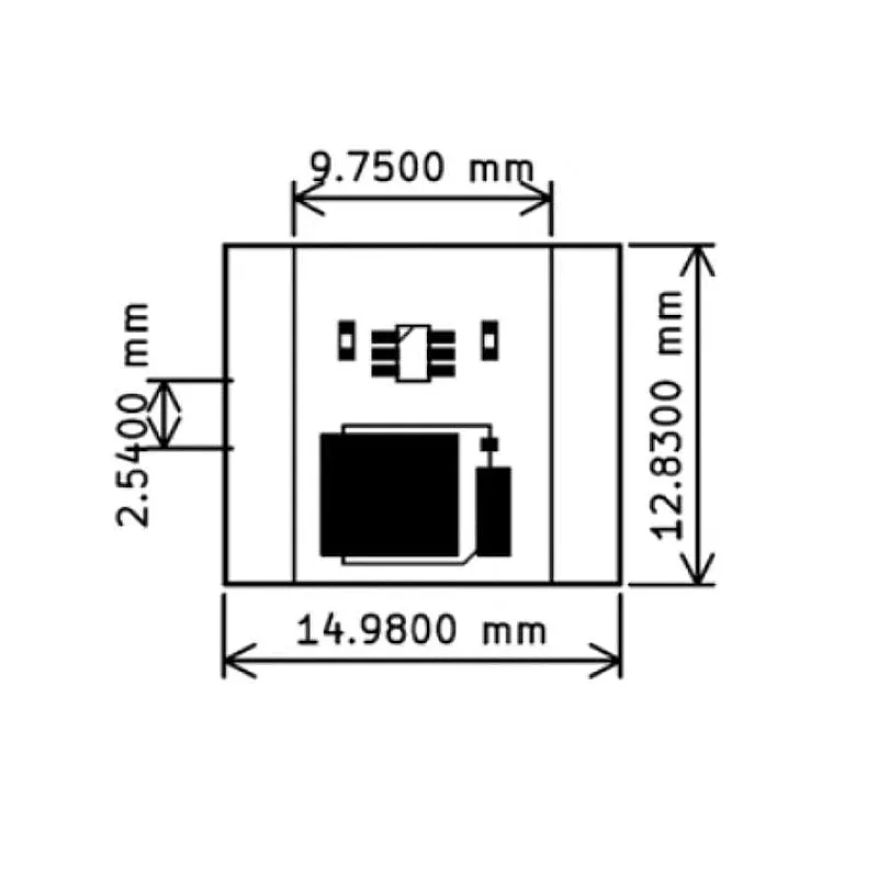 XL0401 Simulation Ideal Diode Ideal Diode Module Rectifier 3V-26V 5.5mΩ Low Internal Resistance MOS Board
