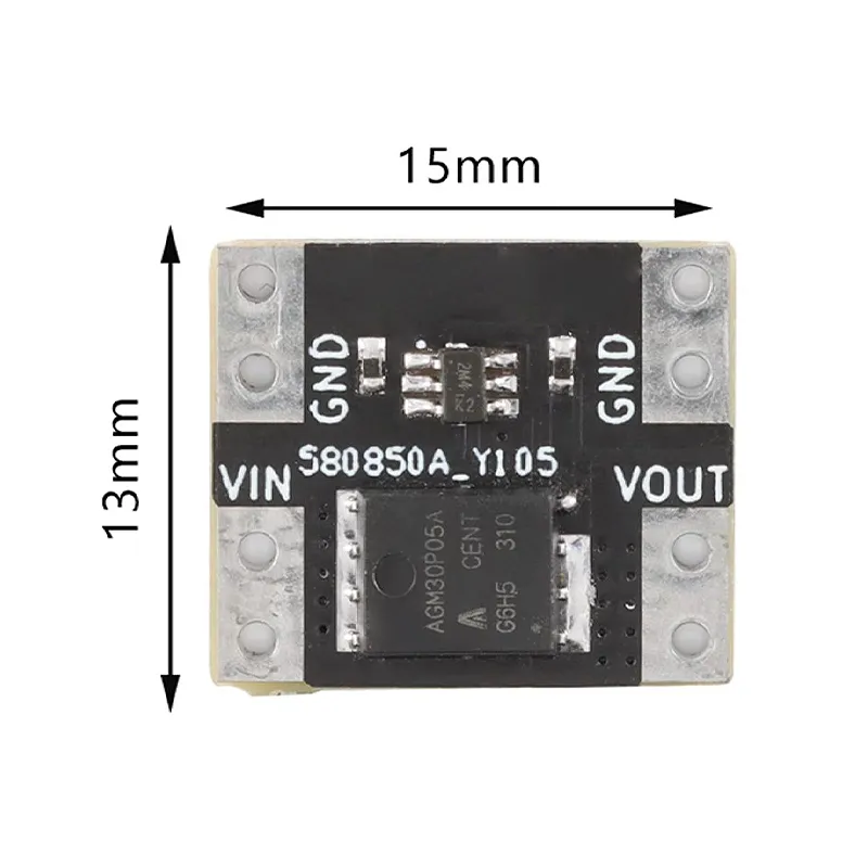 XL0401 Simulation Ideal Diode Ideal Diode Module Rectifier 3V-26V 5.5mΩ Low Internal Resistance MOS Board