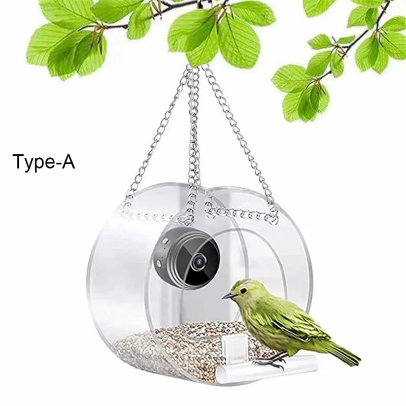 ZANLURE Smart Identify Bird Feeder Camera 1080P HD Video Recording Outdoor Hanging Real-time Monitoring Bird Feeder WiFi Connection Pet Feeding Cage ZANLURE Smart Identify Bird Feeder Camera 1080P HD Video Recording Outdoor Hanging Real-time Monitoring Bird Feeder WiFi Connection Pet Feeding Cage