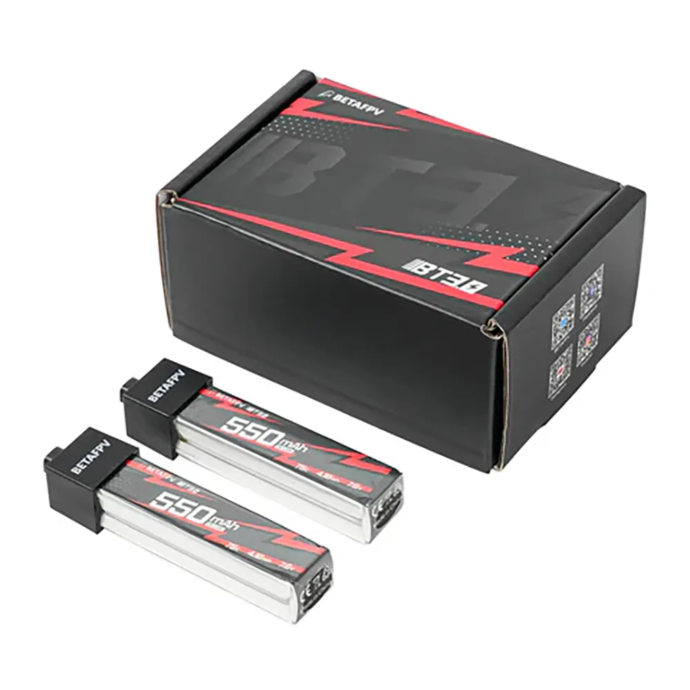 2PCS BETAFPV BT3.0 550mAh 75C 2S Battery for Pavo20 Pocket 2PCS BETAFPV BT3.0 550mAh 75C 2S Battery for Pavo20 Pocket