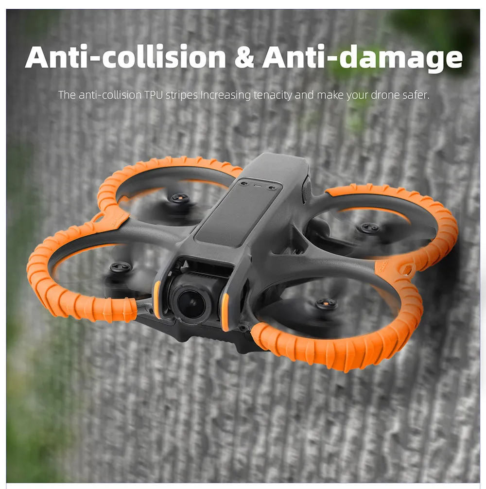 Sunnylife Propeller Protective Guard Cover Protector & Body Protective Plate Combo for DJI AVATA 2