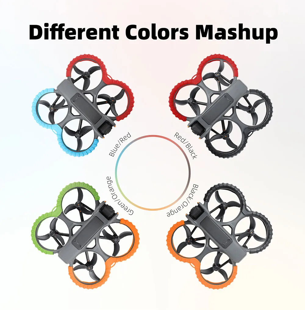 Sunnylife Propeller Protective Guard Cover Protector & Body Protective Plate Combo for DJI AVATA 2