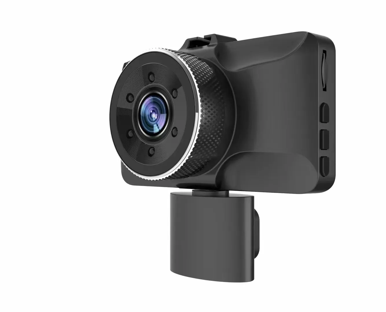 1080P 3 Channel Car Dash Cam 3-inch IPS Screen Three Lens Car 170° HD Record Front/Interior/Rear View Camera with Free 64G TF Card Night Vision Parking Monior