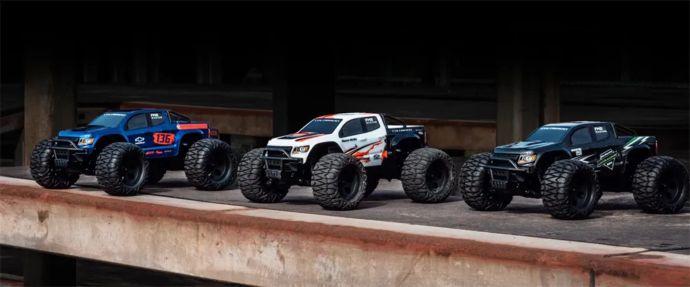 FMS 12421 FMT24 for Chevrolet RTR 1/24 2.4G 4WD RC Car Monster Truck Two Speed Off-Road Climbing Vehicles Models Toys FMS 12421 FMT24 for Chevrolet RTR 1/24 2.4G 4WD RC Car Monster Truck Two Speed Off-Road Climbing Vehicles Models Toys