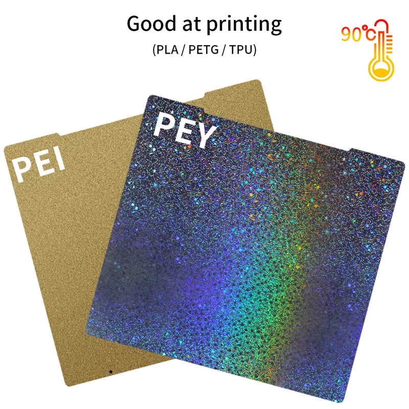 254*241mmColor Printing Film PEY+PEI Powder Steel Plate for Prusa MK3S/MK3