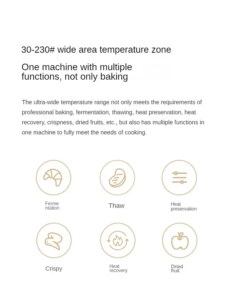 XIAOMI Mijia Smart Electric Oven 40L Intelligent PlD Temperature Control 6 Roasting Tubes Double Glass Door 220V XIAOMI Mijia Smart Electric Oven 40L Intelligent PlD Temperature Control 6 Roasting Tubes Double Glass Door 220V