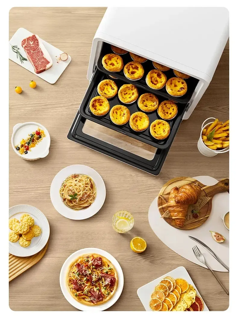 XIAOMI Mijia Smart Electric Oven 40L Intelligent PlD Temperature Control 6 Roasting Tubes Double Glass Door 220V XIAOMI Mijia Smart Electric Oven 40L Intelligent PlD Temperature Control 6 Roasting Tubes Double Glass Door 220V