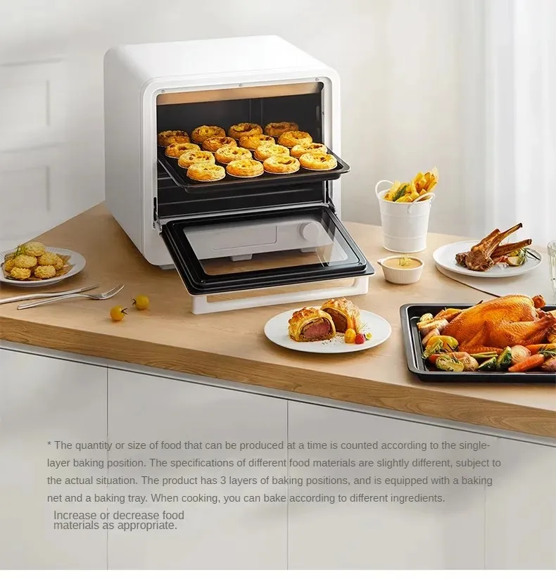 XIAOMI Mijia Smart Electric Oven 40L Intelligent PlD Temperature Control 6 Roasting Tubes Double Glass Door 220V XIAOMI Mijia Smart Electric Oven 40L Intelligent PlD Temperature Control 6 Roasting Tubes Double Glass Door 220V