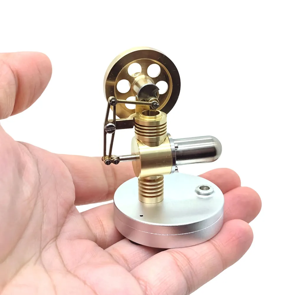 J07 Mini Hot Vertical Stirling Engine World's Smallest Model (Bee) Series J07 Mini Hot Vertical Stirling Engine World's Smallest Model (Bee) Series