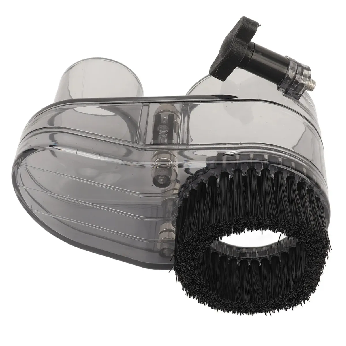 CNC Router Dust Shoe 45mm/52mm Diameter Clear ABS with 38mm Hose High-Quality Nylon Brush Magnetic Adjust Height for Spindle Motors