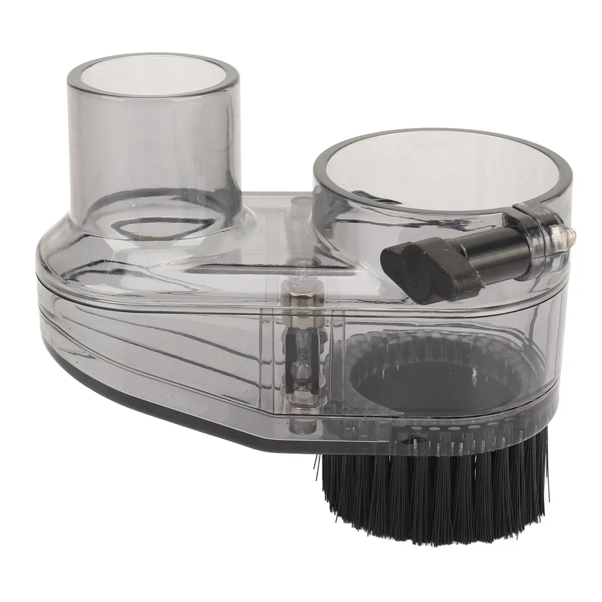 CNC Router Dust Shoe 45mm/52mm Diameter Clear ABS with 38mm Hose High-Quality Nylon Brush Magnetic Adjust Height for Spindle Motors