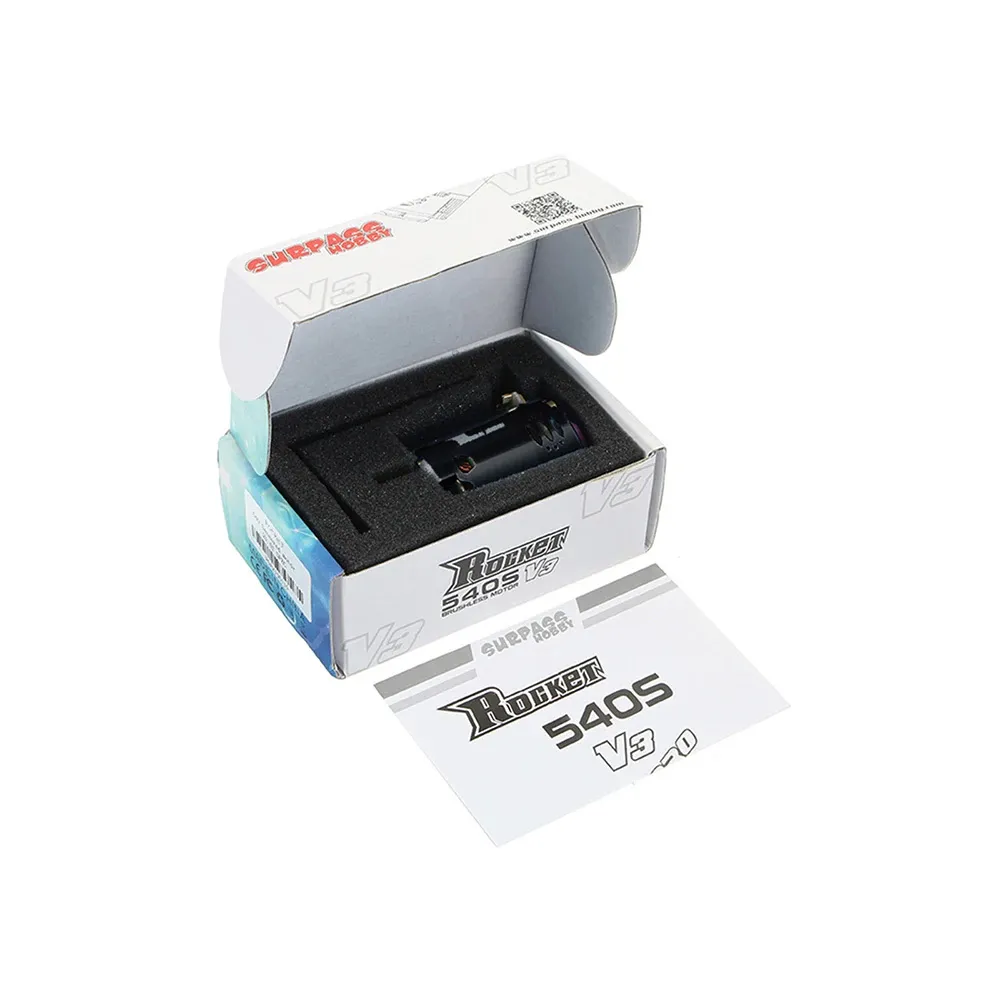 Hobbywing センサー付きブラシレス 10BL120 G2 ESC+Rocket 540 V3 モーターコンボ 1/10 ドリフト RCカーパーツ用