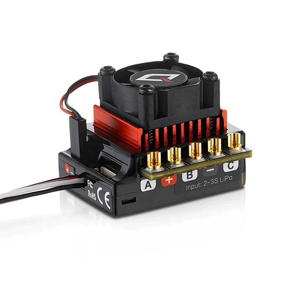 Hobbywing センサー付きブラシレス 10BL120 G2 ESC+Rocket 540 V3 モーターコンボ 1/10 ドリフト RCカーパーツ用