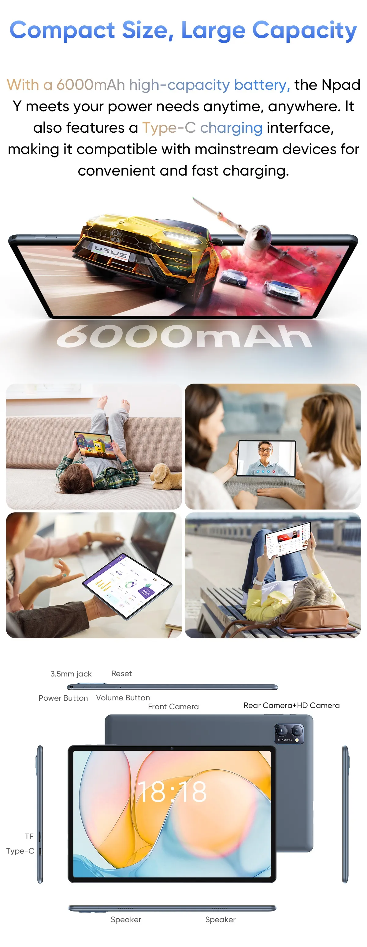 N-ONE Y Rockchip RK3562 Quad Core 4GB+4GB RAM 128GB ROM 10.1 Inch WIFI 6 Android 13 Tablet With Accessory Set N-ONE Y Rockchip RK3562 Quad Core 4GB+4GB RAM 128GB ROM 10.1 Inch WIFI 6 Android 13 Tablet With Accessory Set