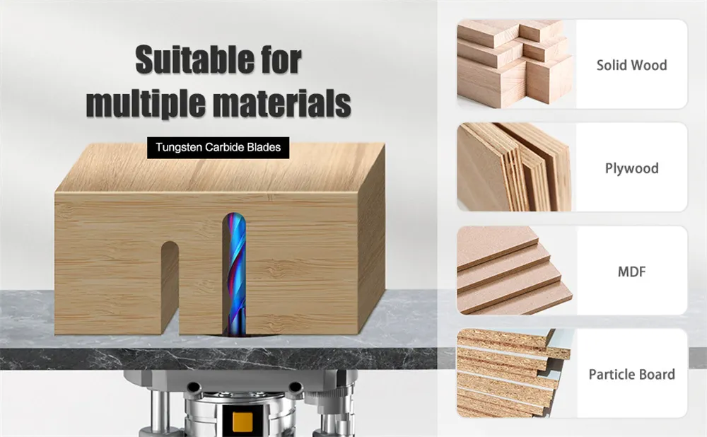 1/4 Inch/6.35mm 8mm Shank Spiral Up Cut Ball Nose End Mill Router Bit with Nano Blue Coating Milling Cutter Tungsten Carbide Flutes