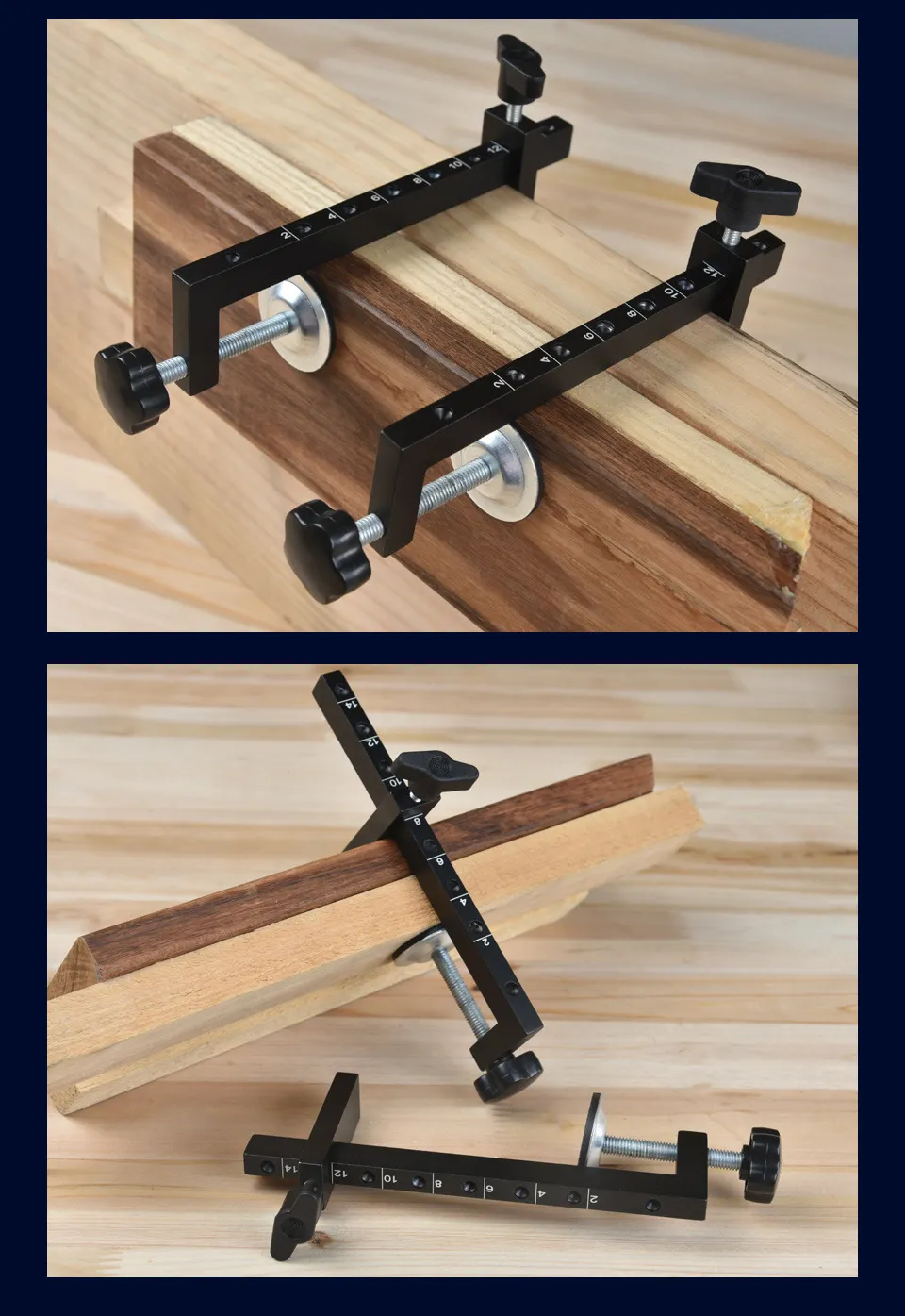 Adjustable Extended G-Clamp Bar Clamp for Woodworking Fixture / Welding Building / Metal Workpiece Adjustable Extended G-Clamp Bar Clamp for Woodworking Fixture / Welding Building / Metal Workpiece