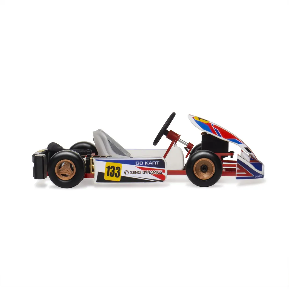 MinimumRC Sengi Kart-80 Micro Scale RC Car Go Kart KIT Unassembled Mini Vehicles Models DIY Toys