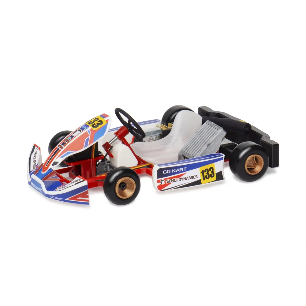 MinimumRC Sengi Kart-80 Micro Scale RC Car Go Kart KIT Unassembled Mini Vehicles Models DIY Toys