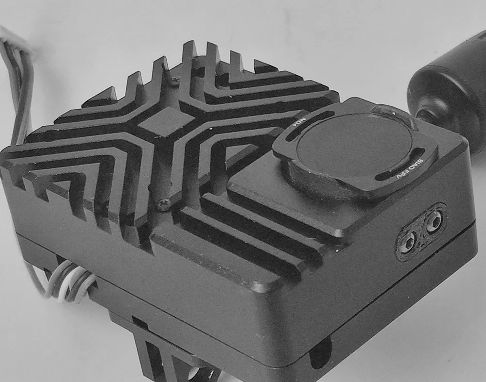 7075 FPV Aluminum Allo Heat Dissipation Shell Case W/ Antenna 2006 Fan for DJI O3 Unit RC Drone