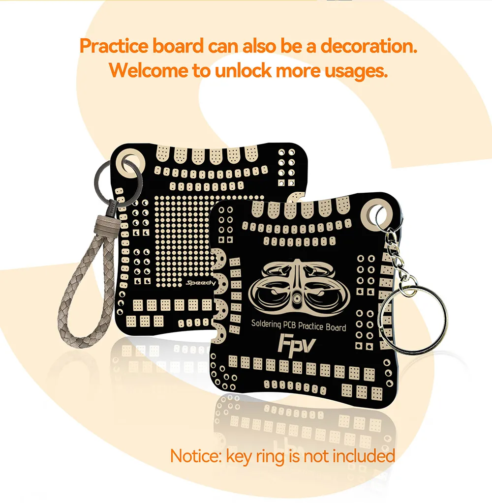 SpeedyBee FPV Soldering Practice Board 4pcs for FPV RC Racer Drone SpeedyBee FPV Soldering Practice Board 4pcs for FPV RC Racer Drone