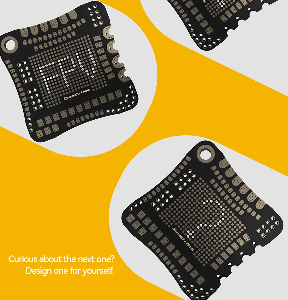 SpeedyBee FPV Soldering Practice Board 4pcs for FPV RC Racer Drone SpeedyBee FPV Soldering Practice Board 4pcs for FPV RC Racer Drone