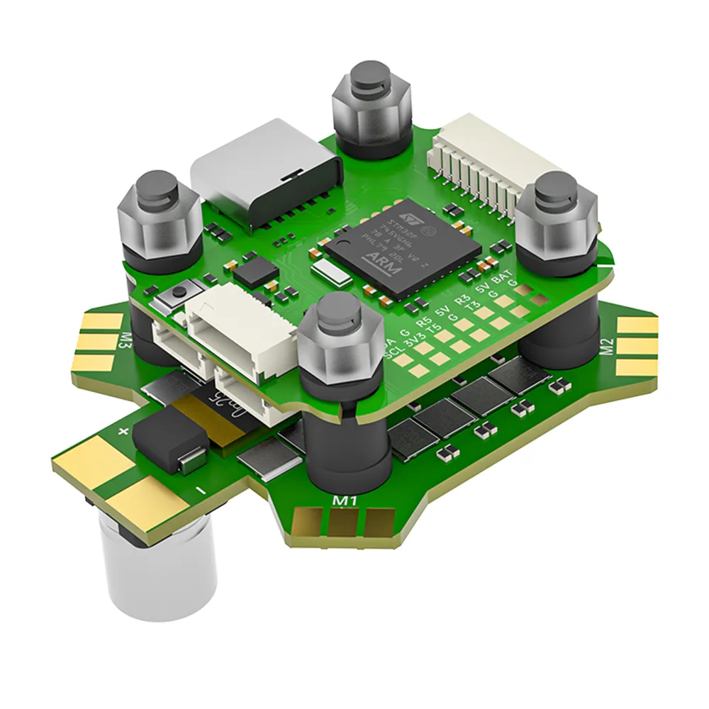 20x20mm iFlight BLITZ Mini F745 F7 Flight Controller E55 Mini 55A BL_32 4In1 Brushless ESC Stack for RC Drone FPV Racing 20x20mm iFlight BLITZ Mini F745 F7 Flight Controller E55 Mini 55A BL_32 4In1 Brushless ESC Stack for RC Drone FPV Racing