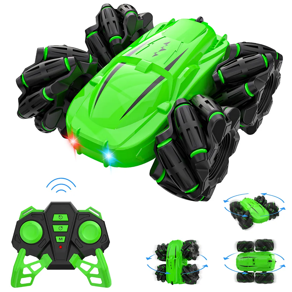 2.4G 4CH Stunt Drift RC Car Deformation Remote Control Rock Crawler Roll Flip Kids Robot Auto Toy 2.4G 4CH Stunt Drift RC Car Deformation Remote Control Rock Crawler Roll Flip Kids Robot Auto Toy