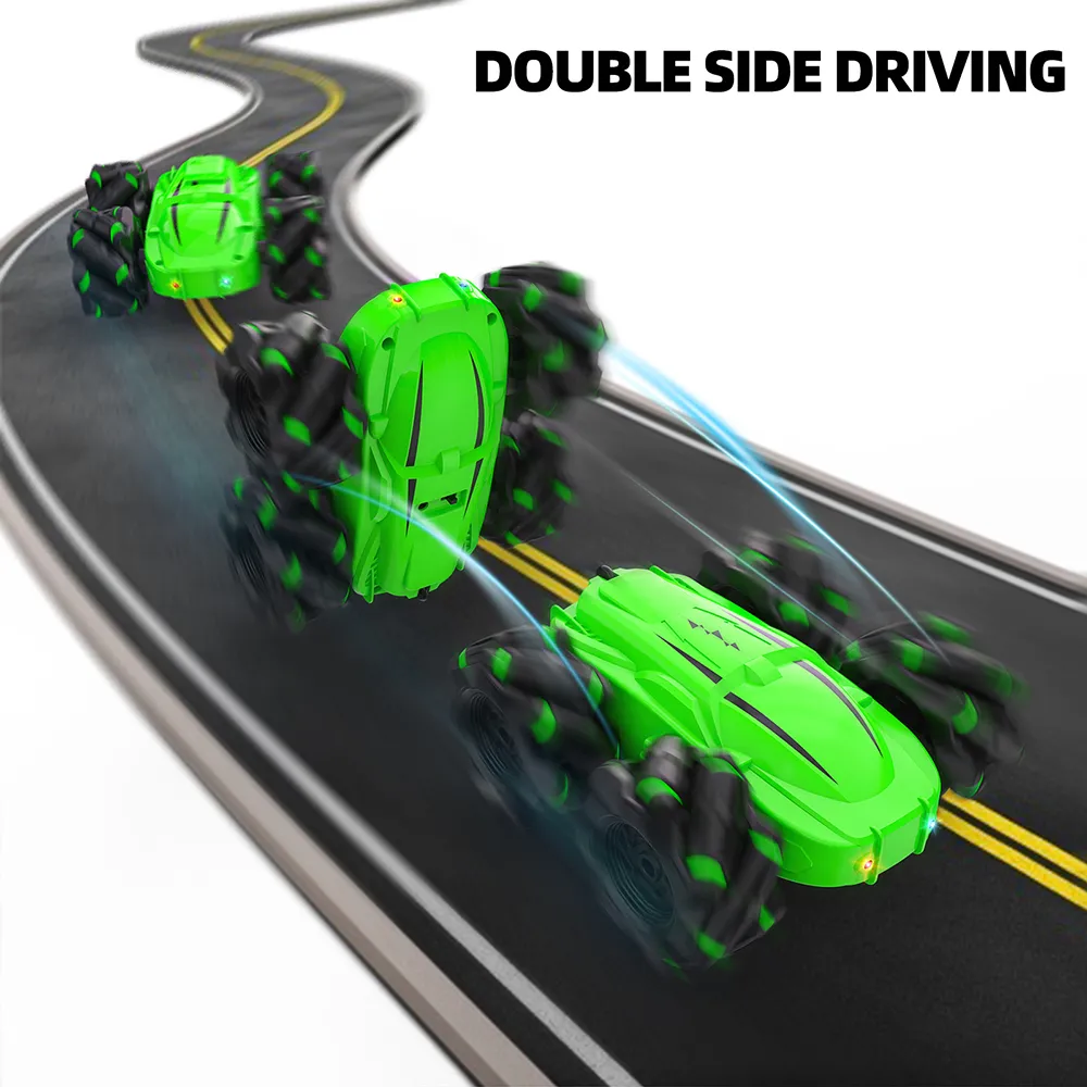2.4G 4CH Stunt Drift RC Car Deformation Remote Control Rock Crawler Roll Flip Kids Robot Auto Toy 2.4G 4CH Stunt Drift RC Car Deformation Remote Control Rock Crawler Roll Flip Kids Robot Auto Toy
