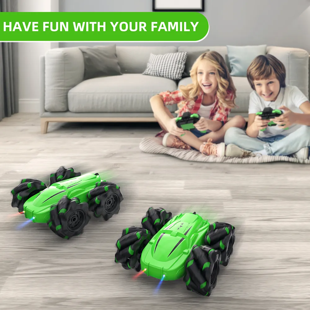 2.4G 4CH Stunt Drift RC Car Deformation Remote Control Rock Crawler Roll Flip Kids Robot Auto Toy 2.4G 4CH Stunt Drift RC Car Deformation Remote Control Rock Crawler Roll Flip Kids Robot Auto Toy
