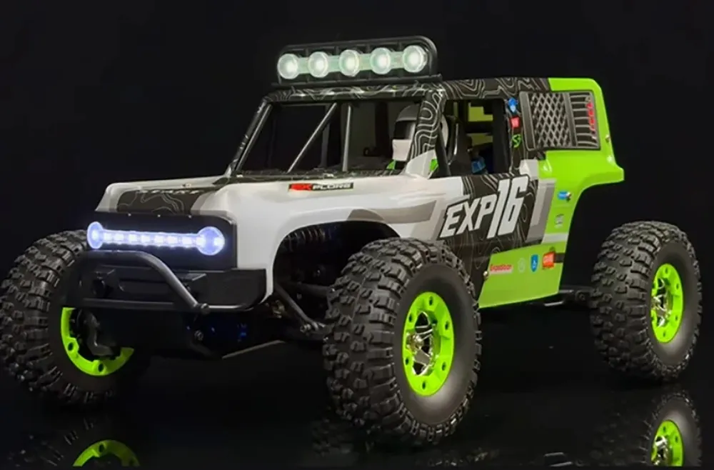 WLtoys 124006 1/12 2.4G 4WD RC Car Crawler RTR Vehicle Models w/ LED Lights