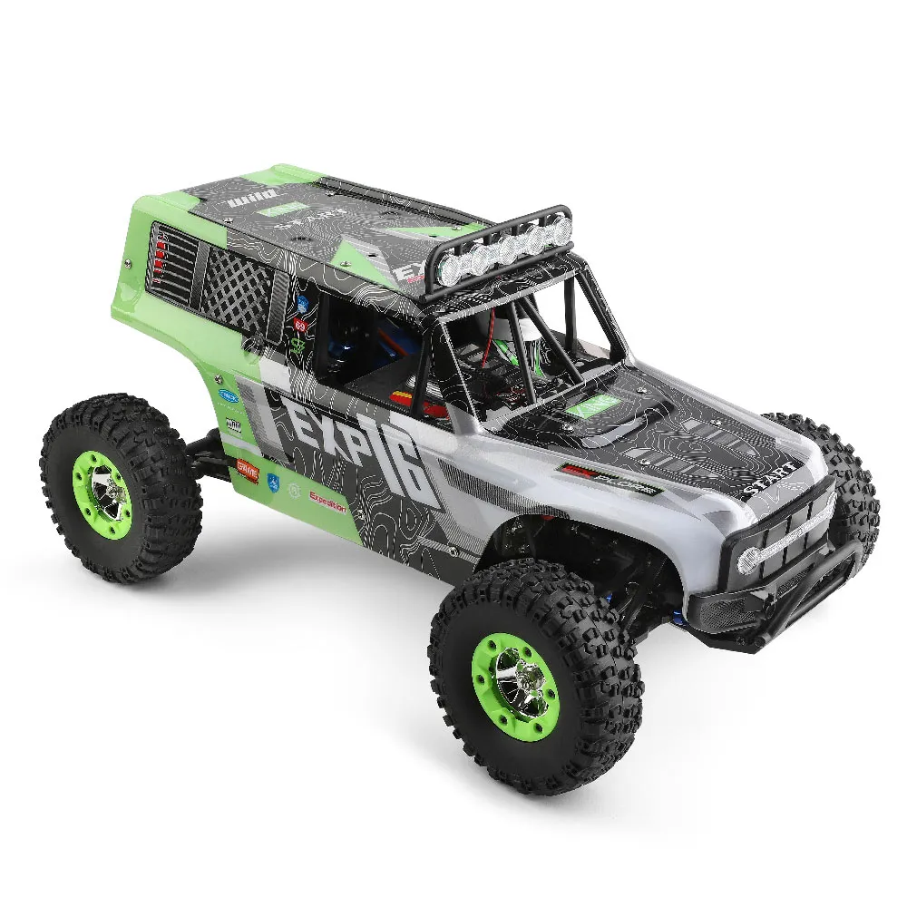 WLtoys 124006 1/12 2.4G 4WD RC Car Crawler RTR Vehicle Models w/ LED Lights