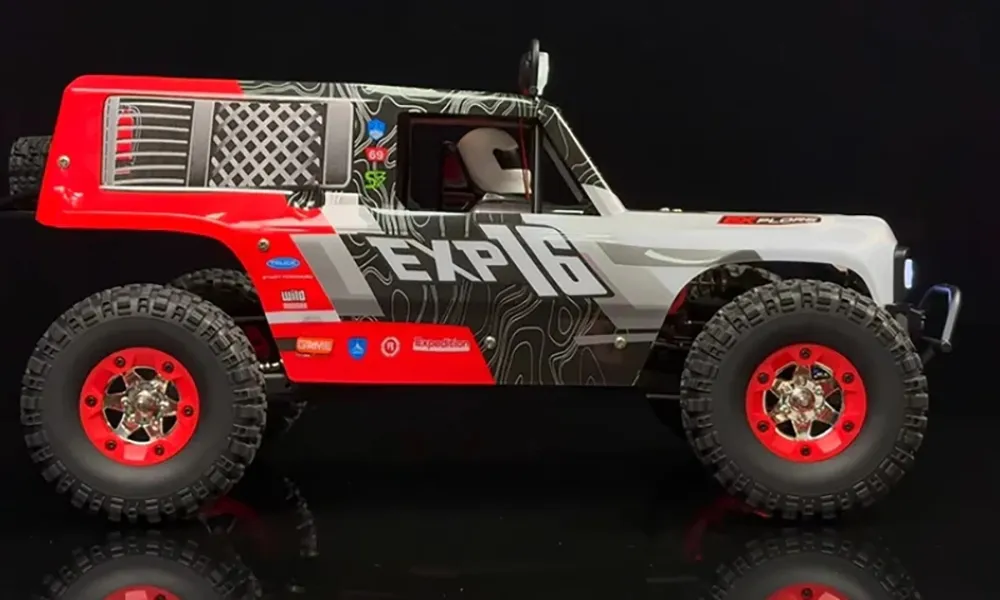 WLtoys 124006 1/12 2.4G 4WD RC Car Crawler RTR Vehicle Models w/ LED Lights