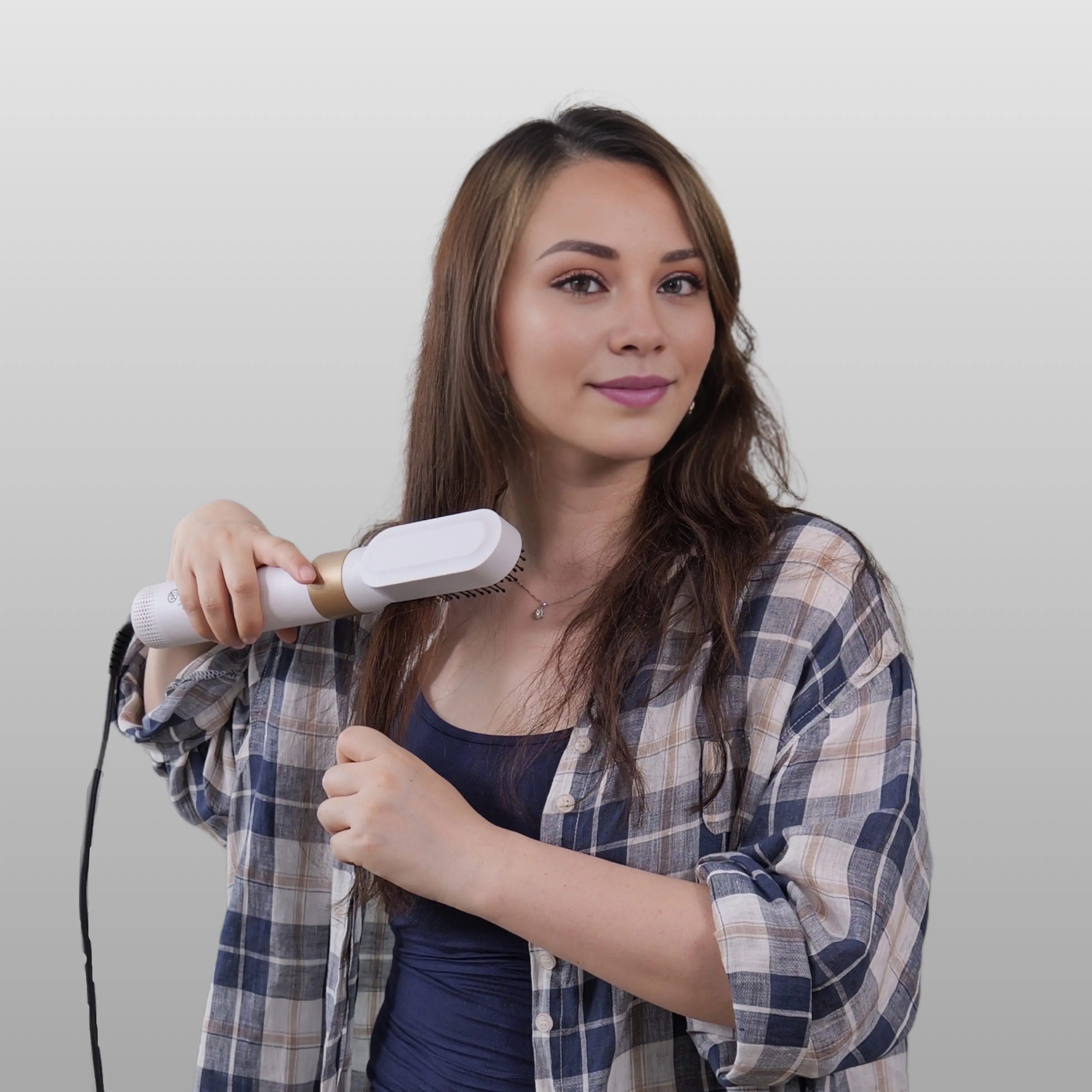 5 in 1 Multi-Function Styler With Detachable Curling Iron Hair Straightener Hair Brush Hair Dryer For Hair Multi Styling EU Plug