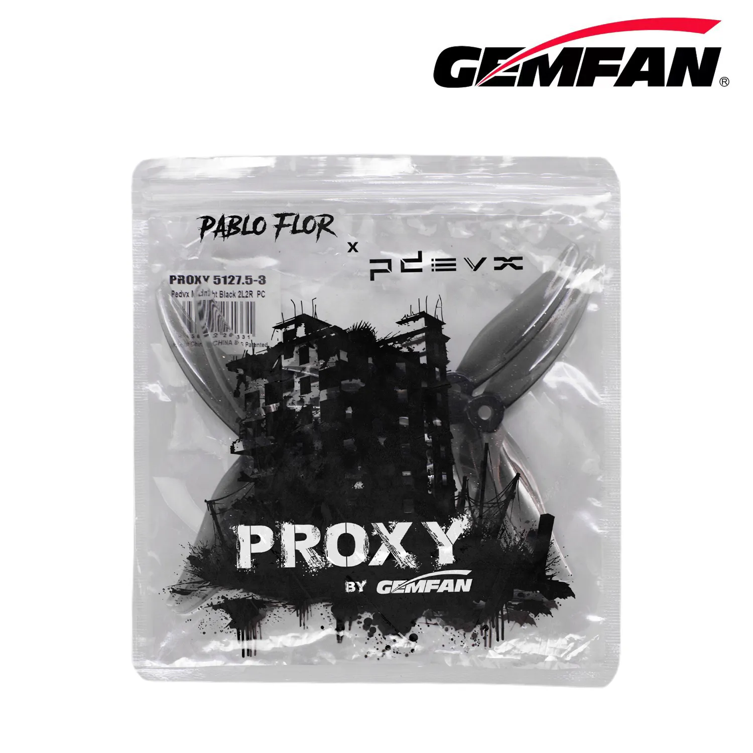 6 Pairs GEMFAN 5127.5 PROXY 5.1x2.75 5.1 Inch Freestyle Propeller PC Props for RC FPV Racing Drone