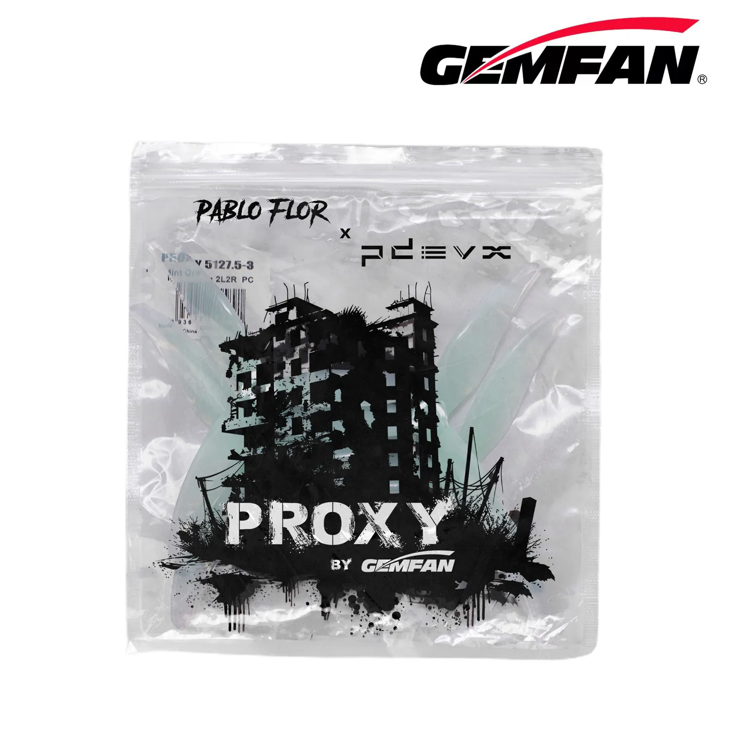 6 Pairs GEMFAN 5127.5 PROXY 5.1x2.75 5.1 Inch Freestyle Propeller PC Props for RC FPV Racing Drone