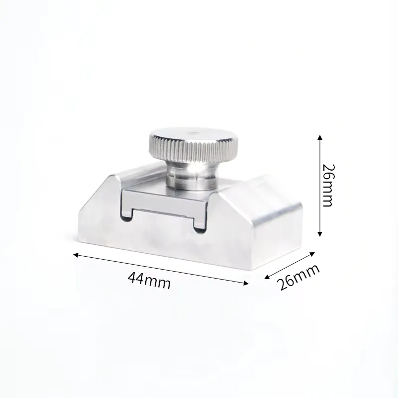 Sturdy Aluminum Alloy Sandpaper Rack Grinding Clip Inner Corner Plane Polishing Hand-held Sandpaper Leather Edge Grinder
