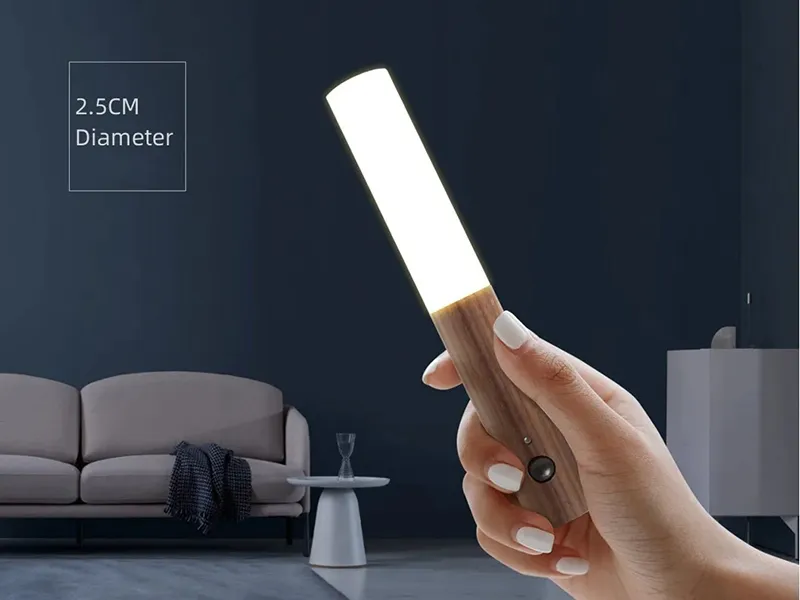 Magnetic USB LED Human body sensing Night Light Kitchen Cabinet Light Home Stair Bedroom Table Motion Lamp Bedside Lighting