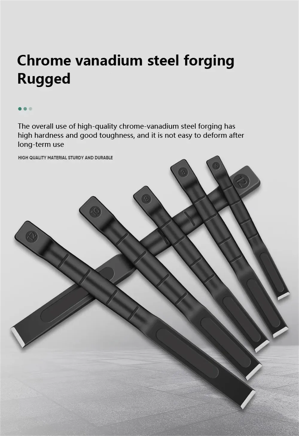 6-12 Inch Heavy Duty Flat Chisel Mason Concrete Chisel with Hand Protection for Demolishing Carving Scaling Breaking Hounding 6-12 Inch Heavy Duty Flat Chisel Mason Concrete Chisel with Hand Protection for Demolishing Carving Scaling Breaking Hounding