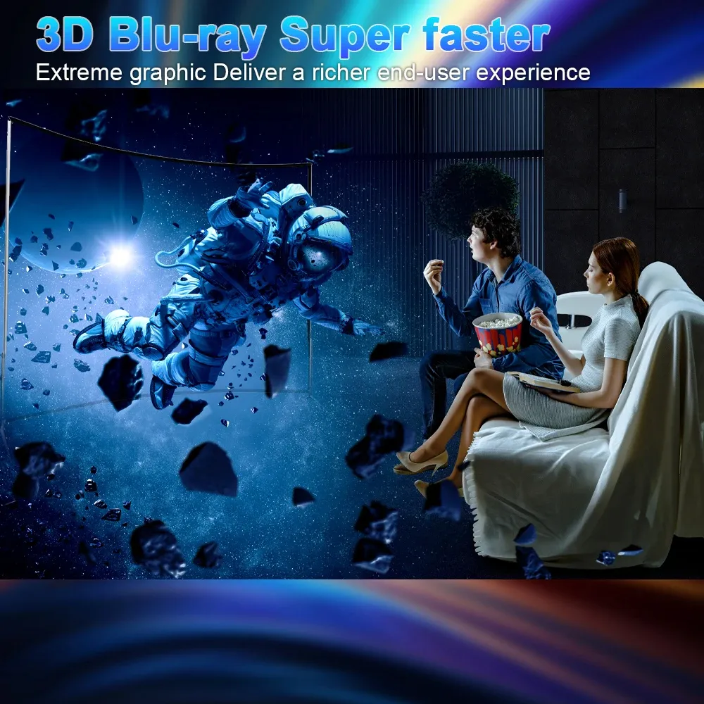 Transpeed 2+16G Android 13.0 TV Box ATV Dual Wifi with TV Apps 8K Video BT5.0+ RK3528 4K 3D Voice Media Player Set Top Box