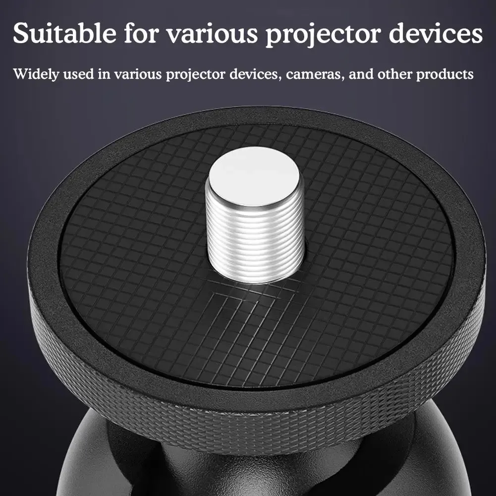 Universal Wall Mounted Projector Bracket Strong Load-bearing Capacity Adjustable Wall Ceiling Bracket Holder for Bedside Office
