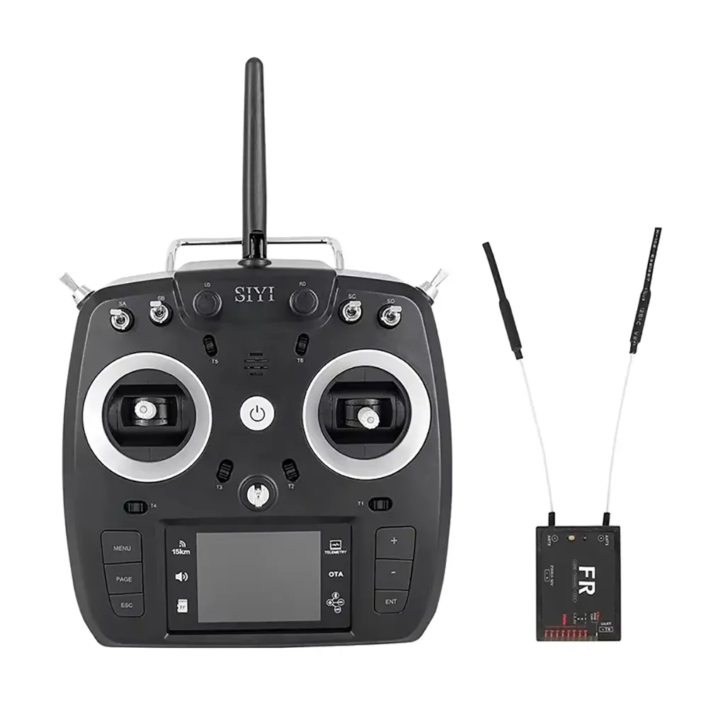 SIYI FT24 2.4GHz 12CH 15KM Long Range Remote Controller with FR OTA Receiver for TBS TX Module Helicopter RC Airplane Car Boat SIYI FT24 2.4GHz 12CH 15KM Long Range Remote Controller with FR OTA Receiver for TBS TX Module Helicopter RC Airplane Car Boat
