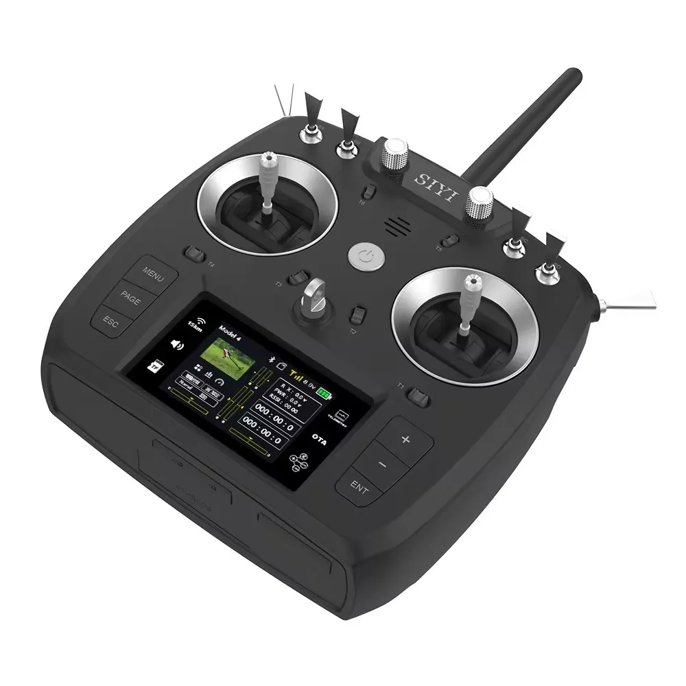 SIYI FT24 2.4GHz 12CH 15KM Long Range Remote Controller with FR OTA Receiver for TBS TX Module Helicopter RC Airplane Car Boat SIYI FT24 2.4GHz 12CH 15KM Long Range Remote Controller with FR OTA Receiver for TBS TX Module Helicopter RC Airplane Car Boat